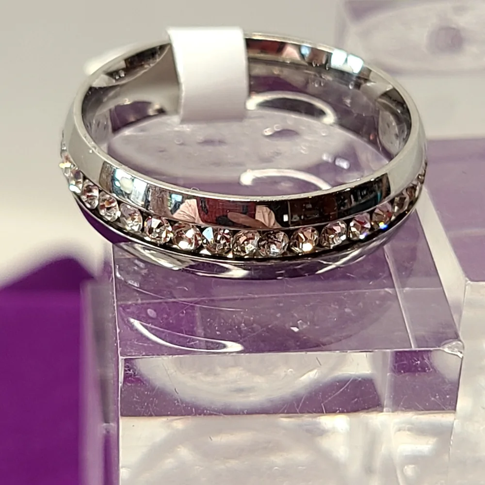 Mens Stainless Steel Band Ring